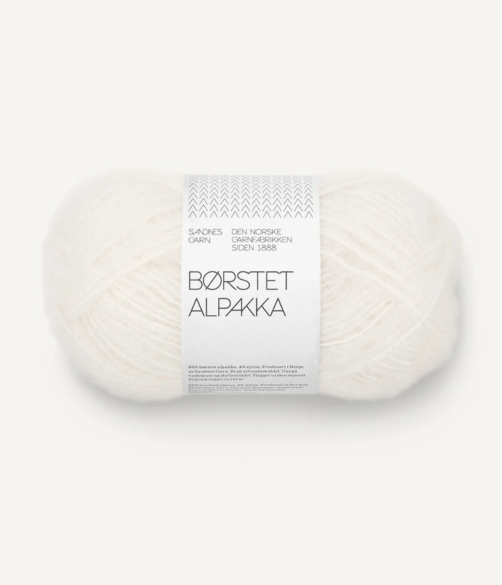 Børstet Alpakka