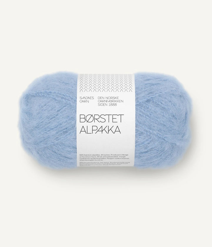 Børstet Alpakka