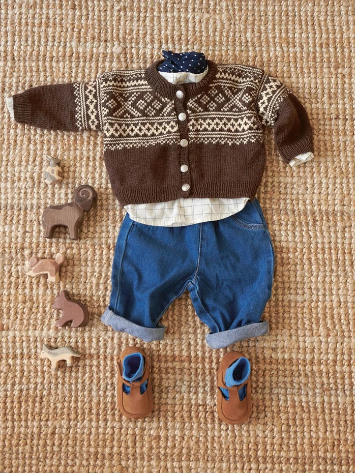 Sandnes Garn Norske Ikoner Baby Neulemallisto (ENG)