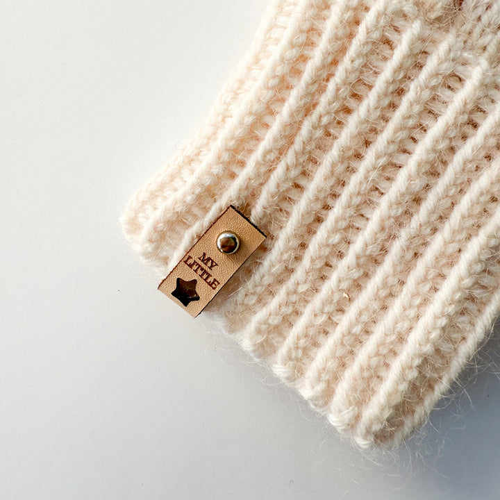 My little star -nahkamerkki kiinnityksellä