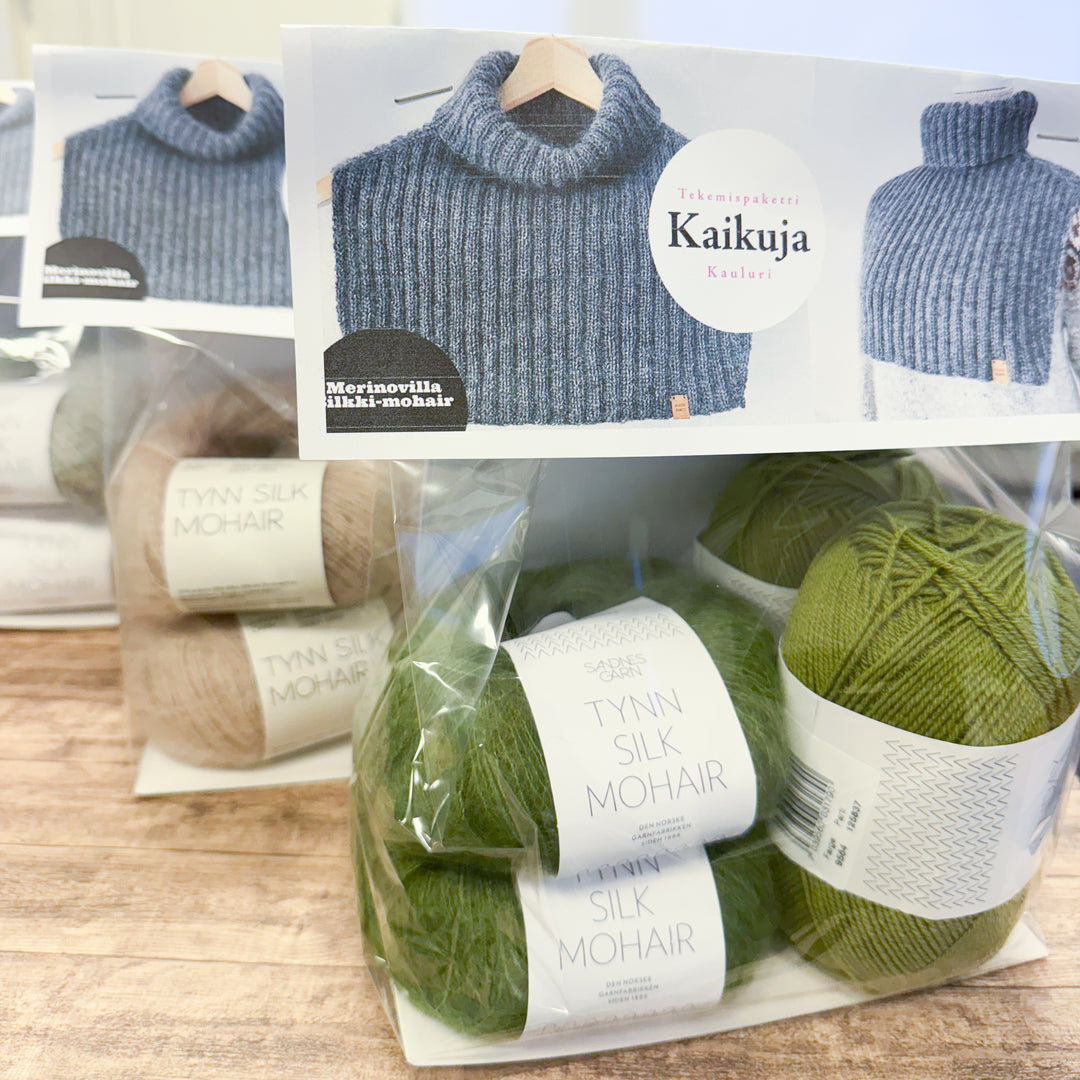 Kaikuja kauluri tekemispaketti