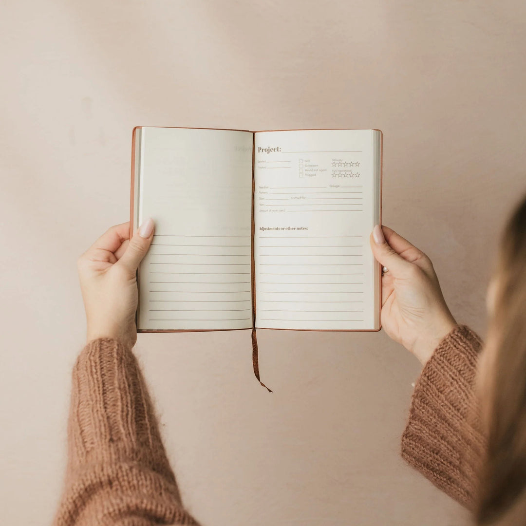 Knitting Notes -muistikirja