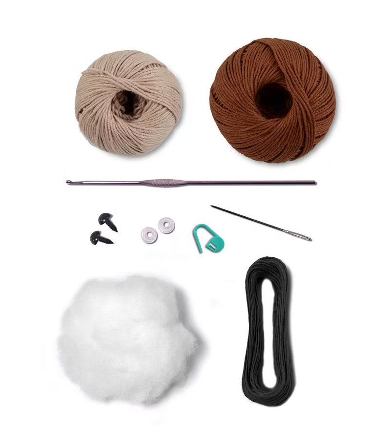 Safari eläimet -amigurumipakkaus