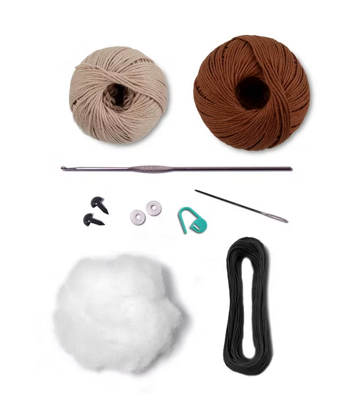 Safari eläimet -amigurumipakkaus