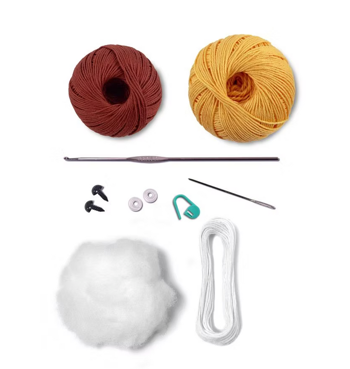 Safari eläimet -amigurumipakkaus