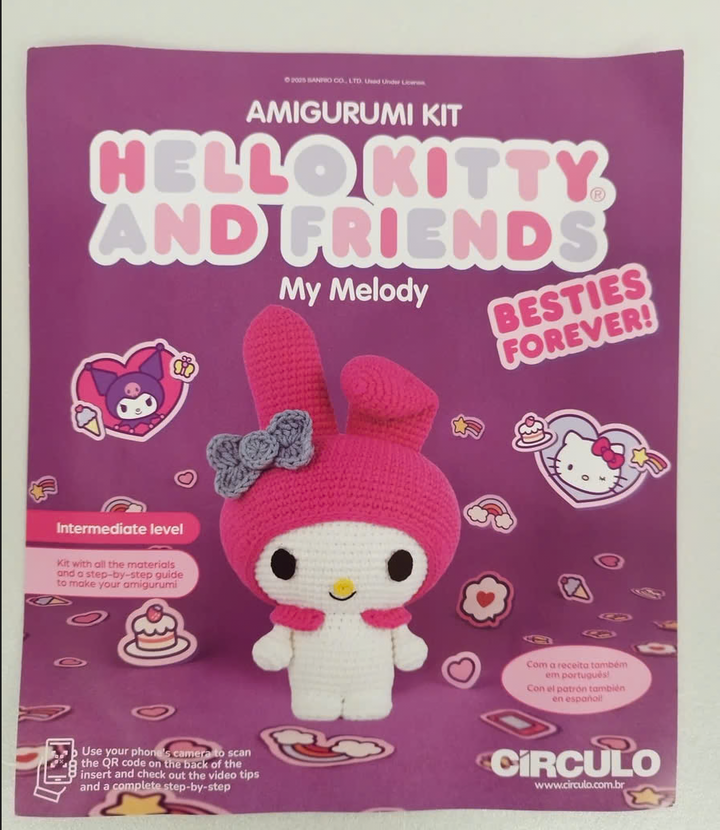 Hello Kitty -amigurumipakkaus