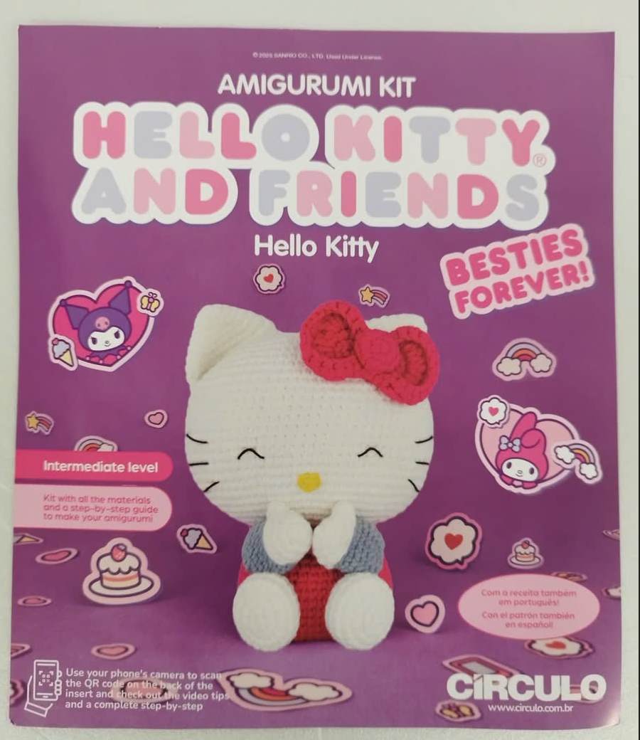 Hello Kitty -amigurumipakkaus