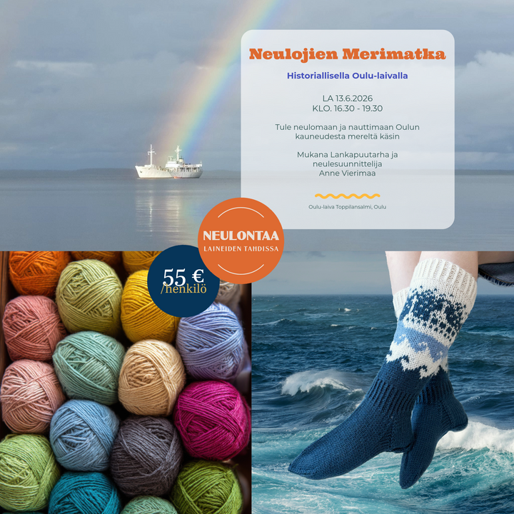 Lippu Neulojien Merimatka 13.6 klo 16.30