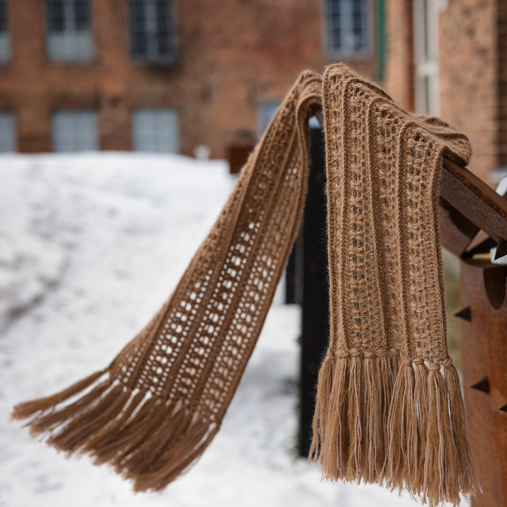 Jalo virkattu huivi (PDF-ohje)