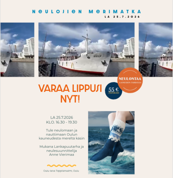 Lippu Neulojien Merimatka la 25.7.2026 klo 16.30