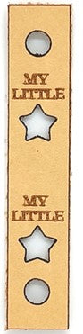 My little star -nahkamerkki kiinnityksellä